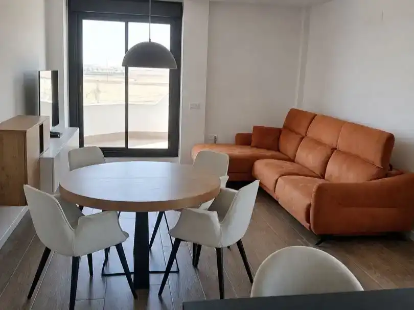 Sala de estar de Ático en venta en Nuevo Hospital