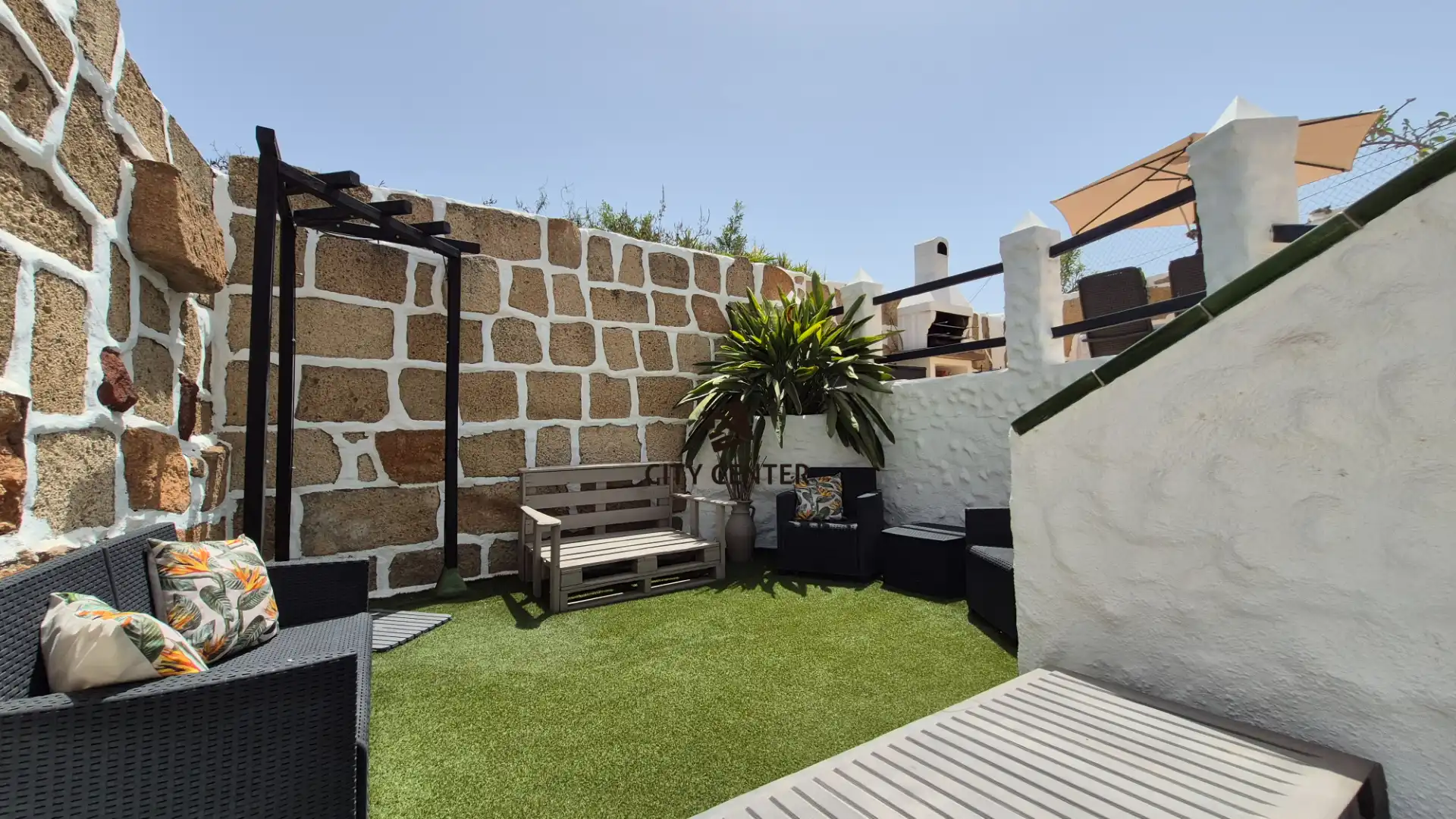 Terrace of Houses for sale in San Miguel de Abona  with Private garden, Terrace and Jacuzzi