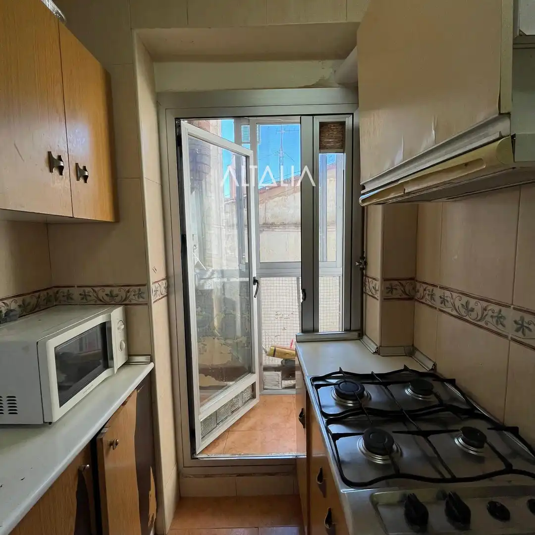 Kitchen of Flat for sale in Cuenca  with Heating and Terrace