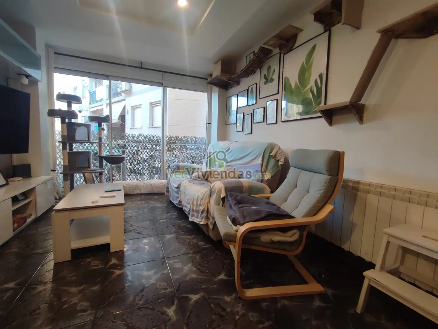 Sala de estar de Piso en venta en Barberà del Vallès con Calefacción, Horno y Internet
