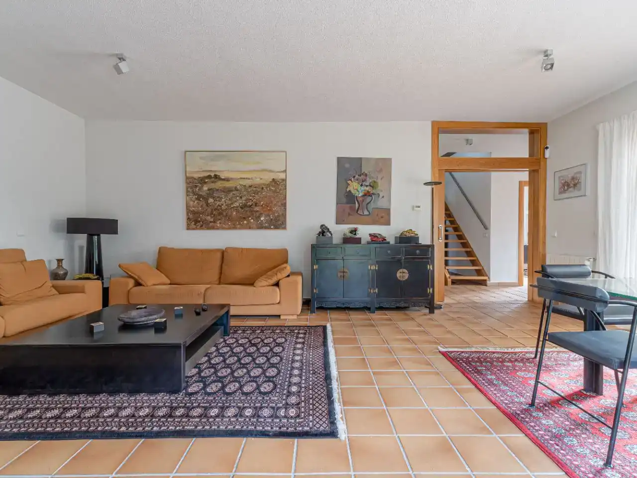 Sala d'estar de Casa o xalet en venda en Valdemorillo amb Aire condicionat