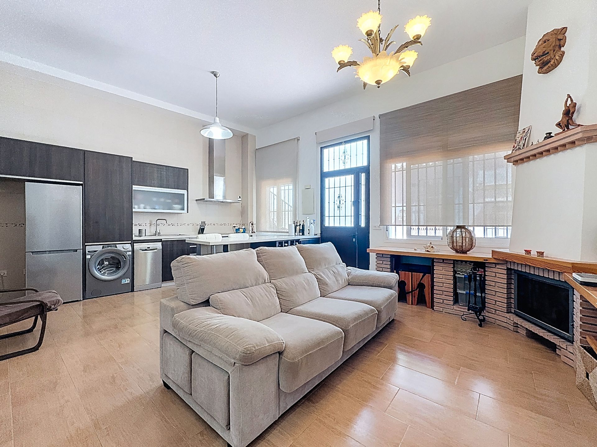 Living room of Flat to rent in Málaga Capital  with Furnished and Washing machine