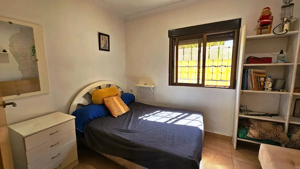 Dormitori de Casa o xalet en venda en Cumbres Mayores amb Aire condicionat, Jardí privat i Terrassa