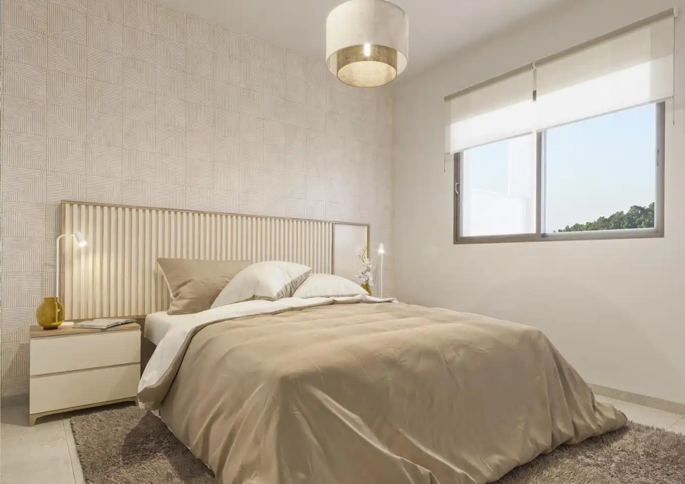 Dormitori de Casa o xalet en venda en Pulpí amb Aire condicionat, Terrassa i Moblat