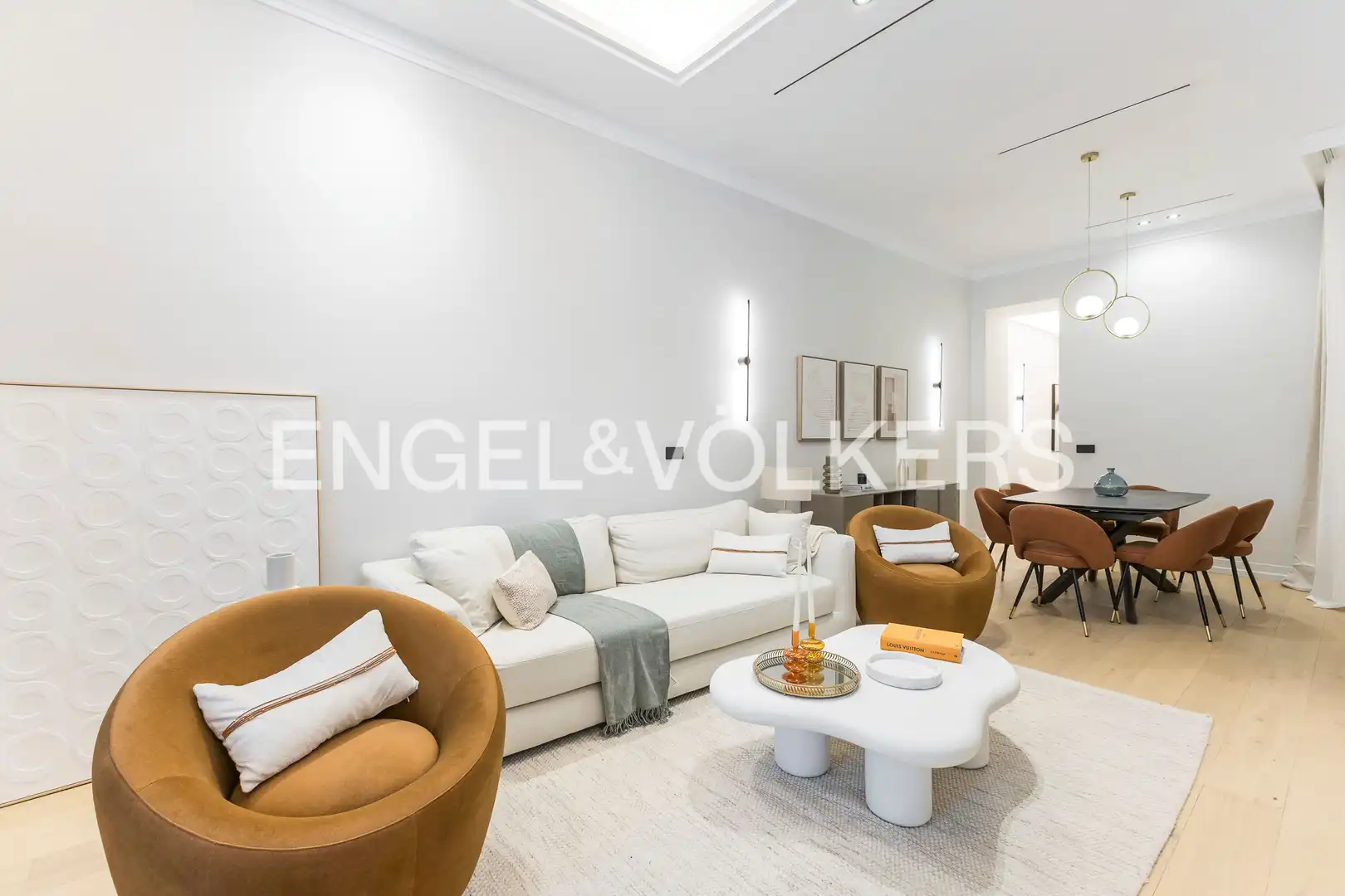 Wohnzimmer von Wohnung zum Verkauf in Madrid mit Klimaanlage, Heizung und Möbliert