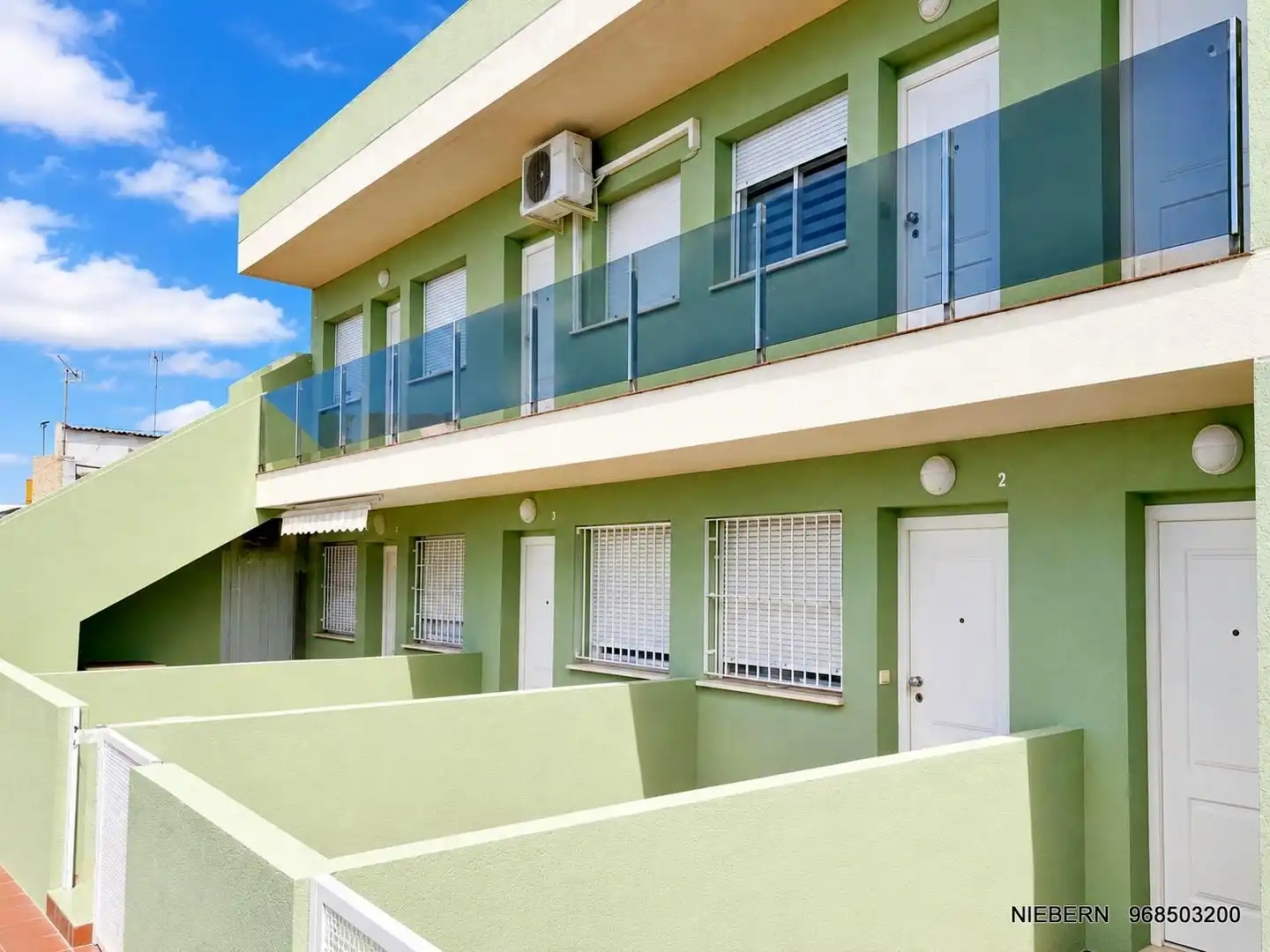 Vista exterior de Piso en venta en Cartagena con Aire acondicionado, Parquet y Trastero