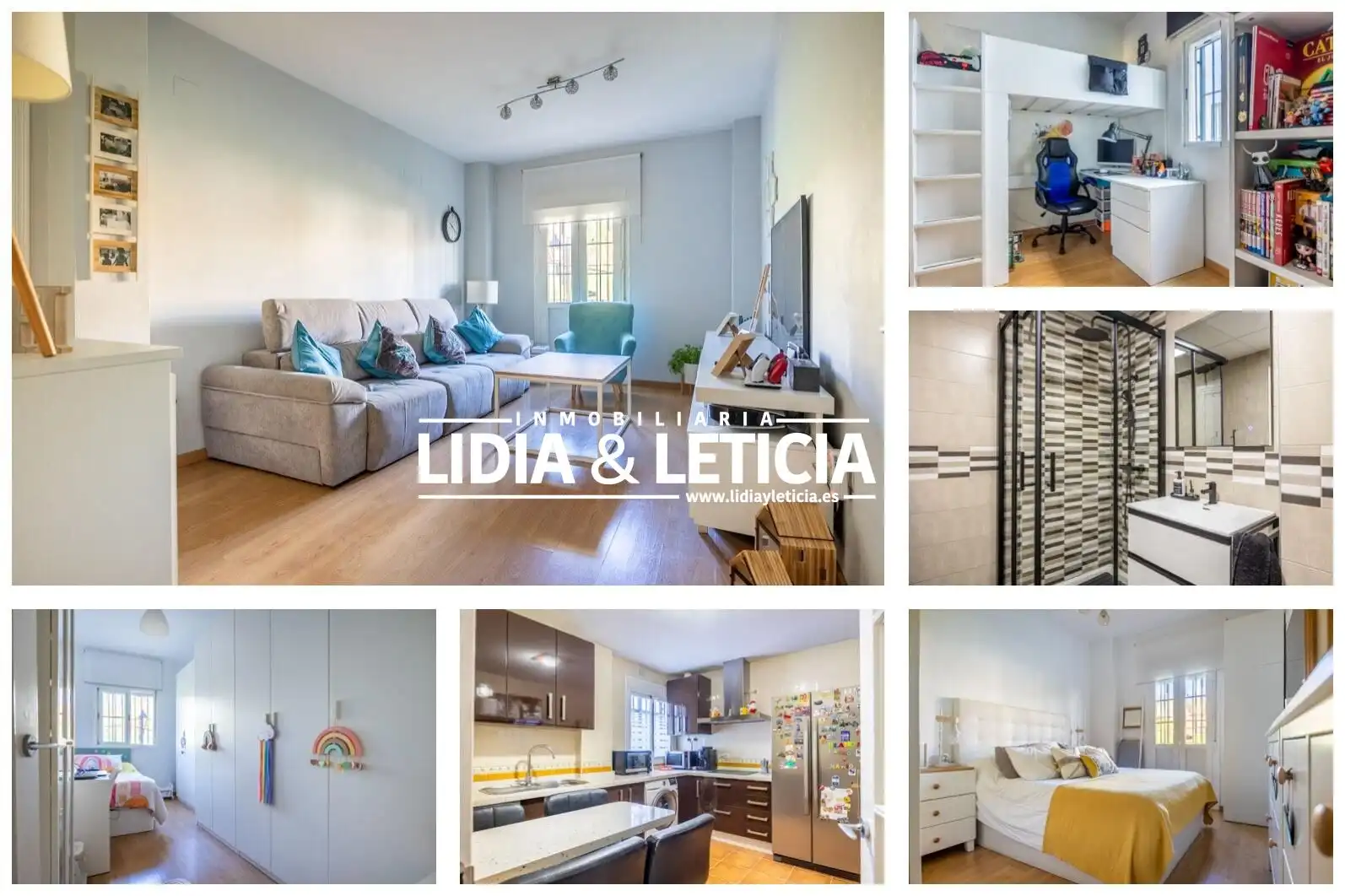 Vista exterior de Piso en venta en Alcalá de Guadaira con Aire acondicionado, Calefacción y Parquet