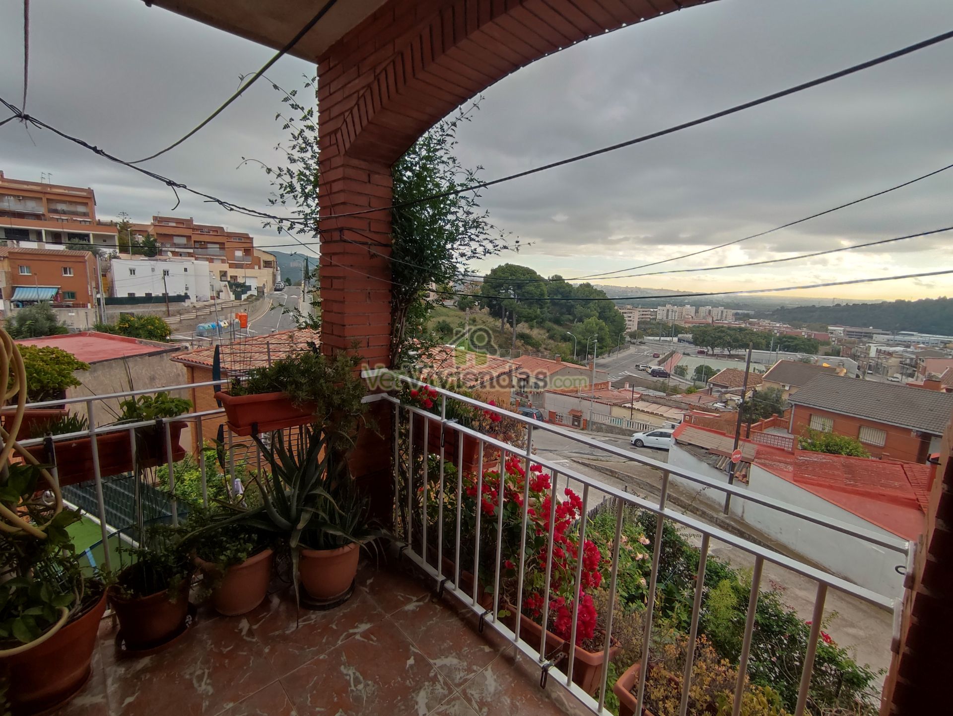 Terrassa de Casa adosada en venda en Sant Vicenç Dels Horts amb Calefacció, Jardí privat i Terrassa