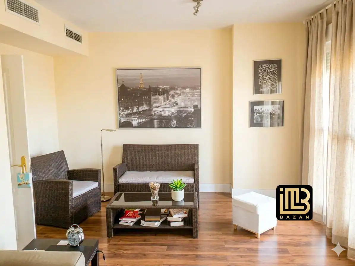 Living room of Attic for sale in San Juan de Aznalfarache  with Air Conditioner, Heating and Terrace