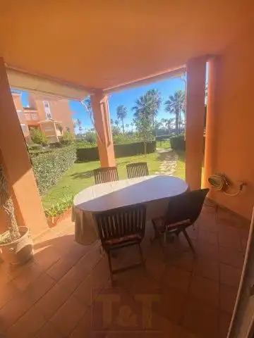 Garten von Wohnungen zum Verkauf in Islantilla mit Klimaanlage, Heizung und Terrasse