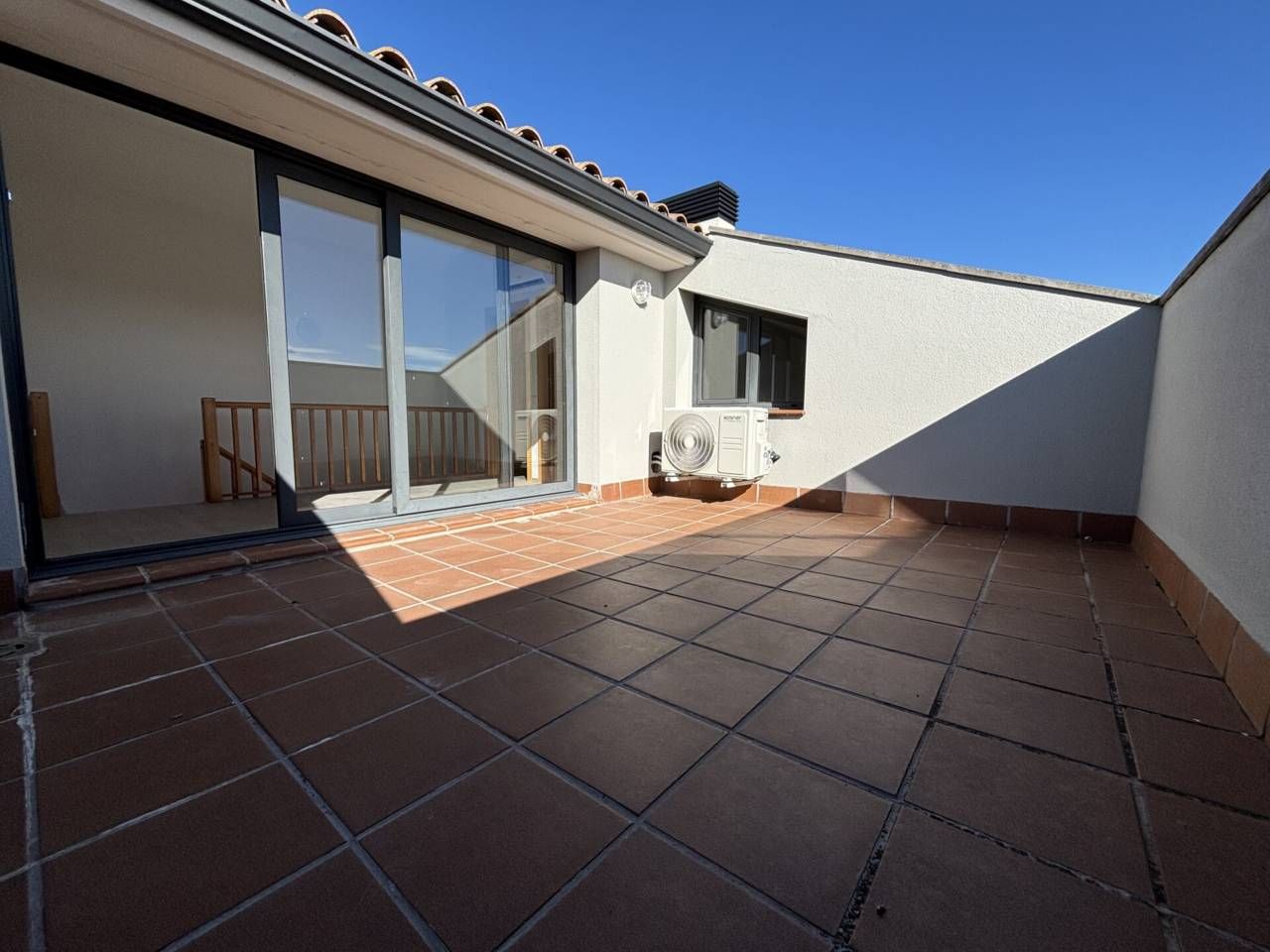 Terrace of Duplex to rent in Prats de Lluçanès  with Air Conditioner, Heating and Parquet flooring