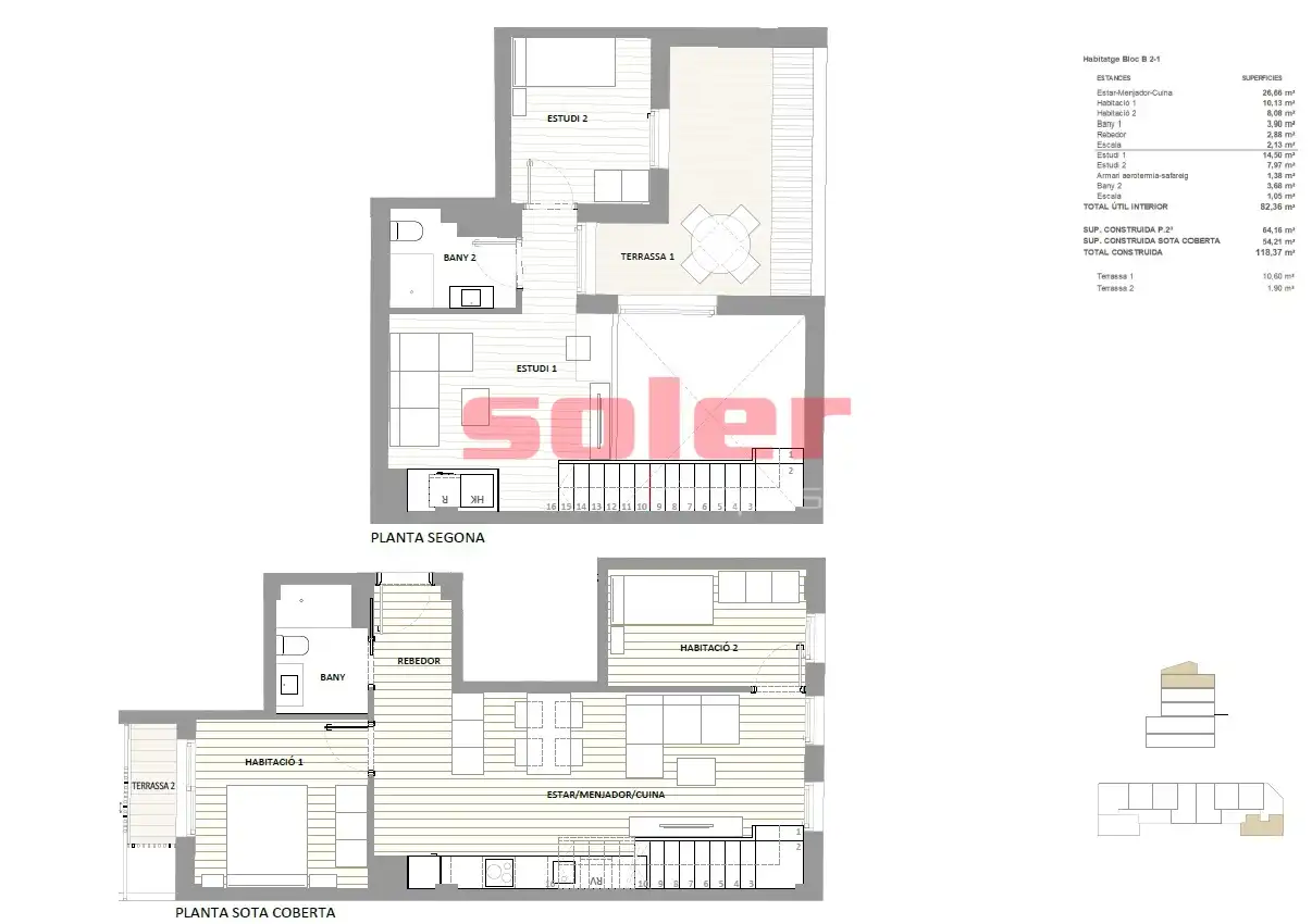 Dúplex con ascensor en venta en Carrer del Castell, imagen 7