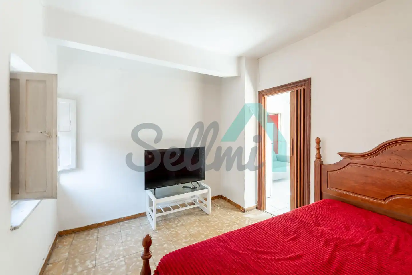 Bedroom of Flat for sale in Aller  with Terrace