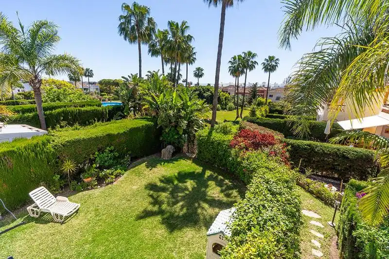 Garden of Detached homes for rent in Estepona  with Air Conditioner, Heating and Terrace