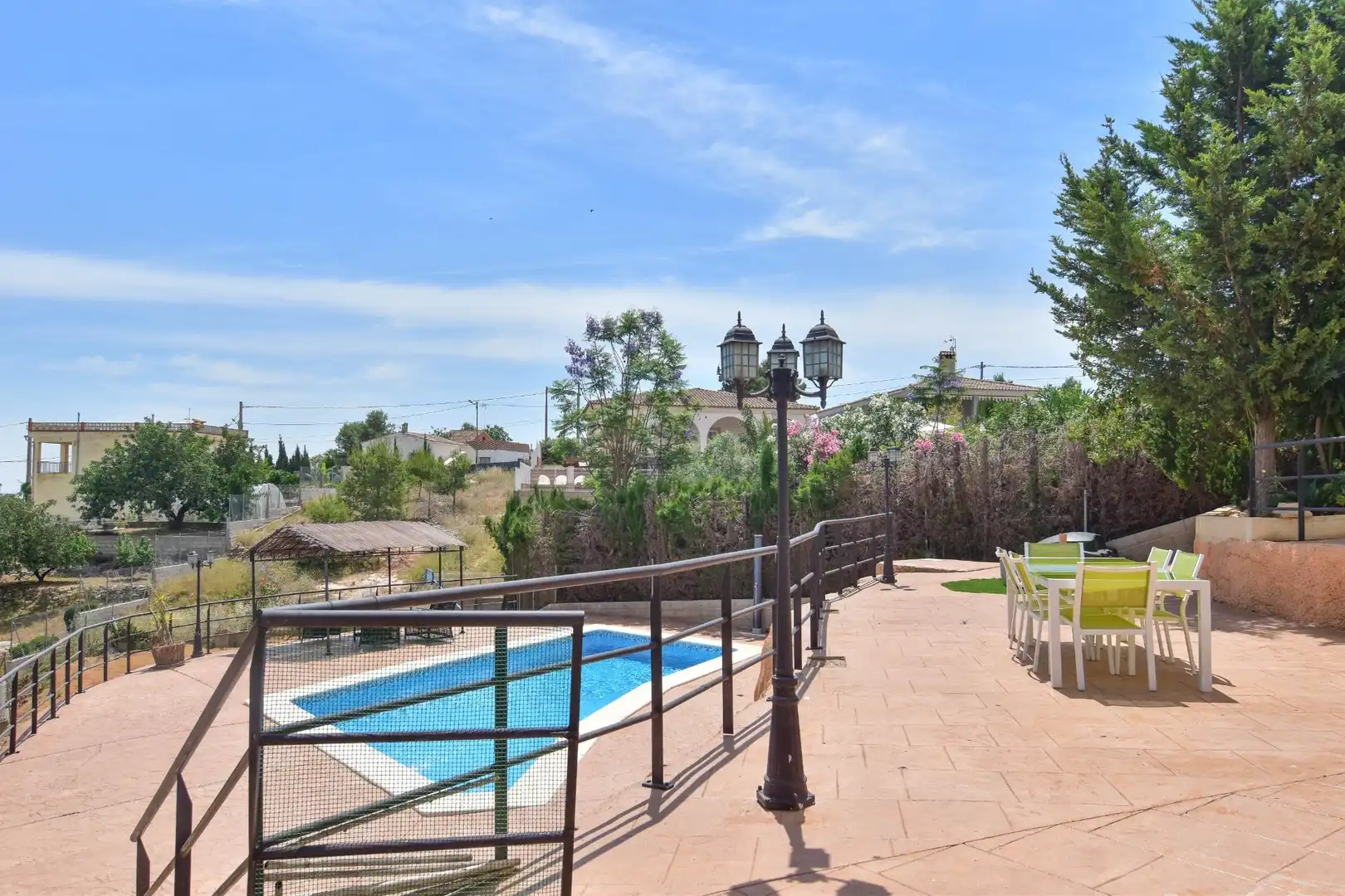 Swimming pool of Houses for sale in Catadau  with Air Conditioner, Heating and Terrace