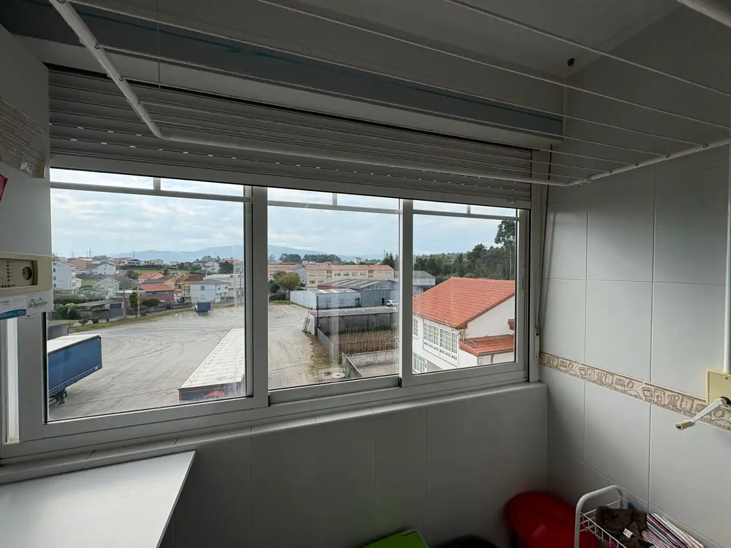 Balcony of Flat for rent in Narón  with Heating, Storage room and Furnished