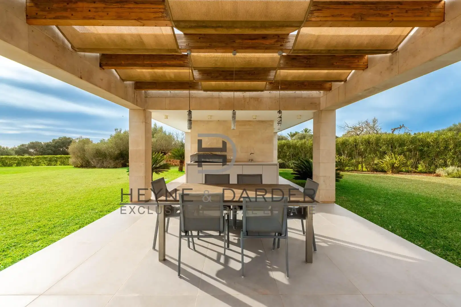Terraza de Casa o chalet de alquiler en Santanyí con Aire acondicionado, Calefacción y Jardín privado