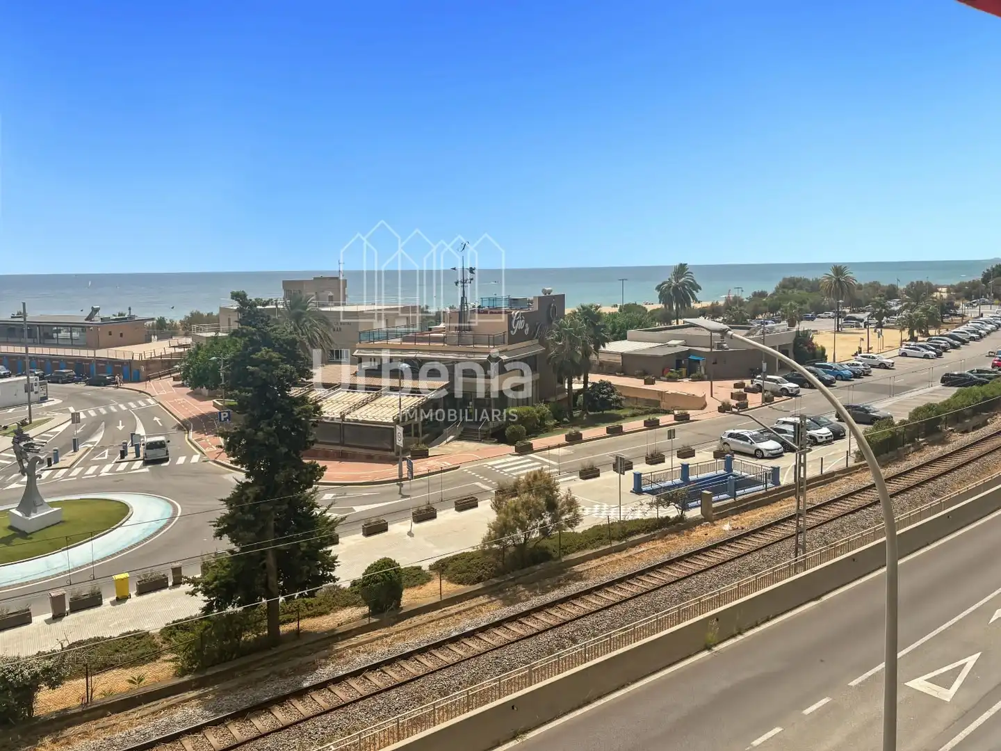 Vista exterior de Pis en venda en Arenys de Mar amb Terrassa