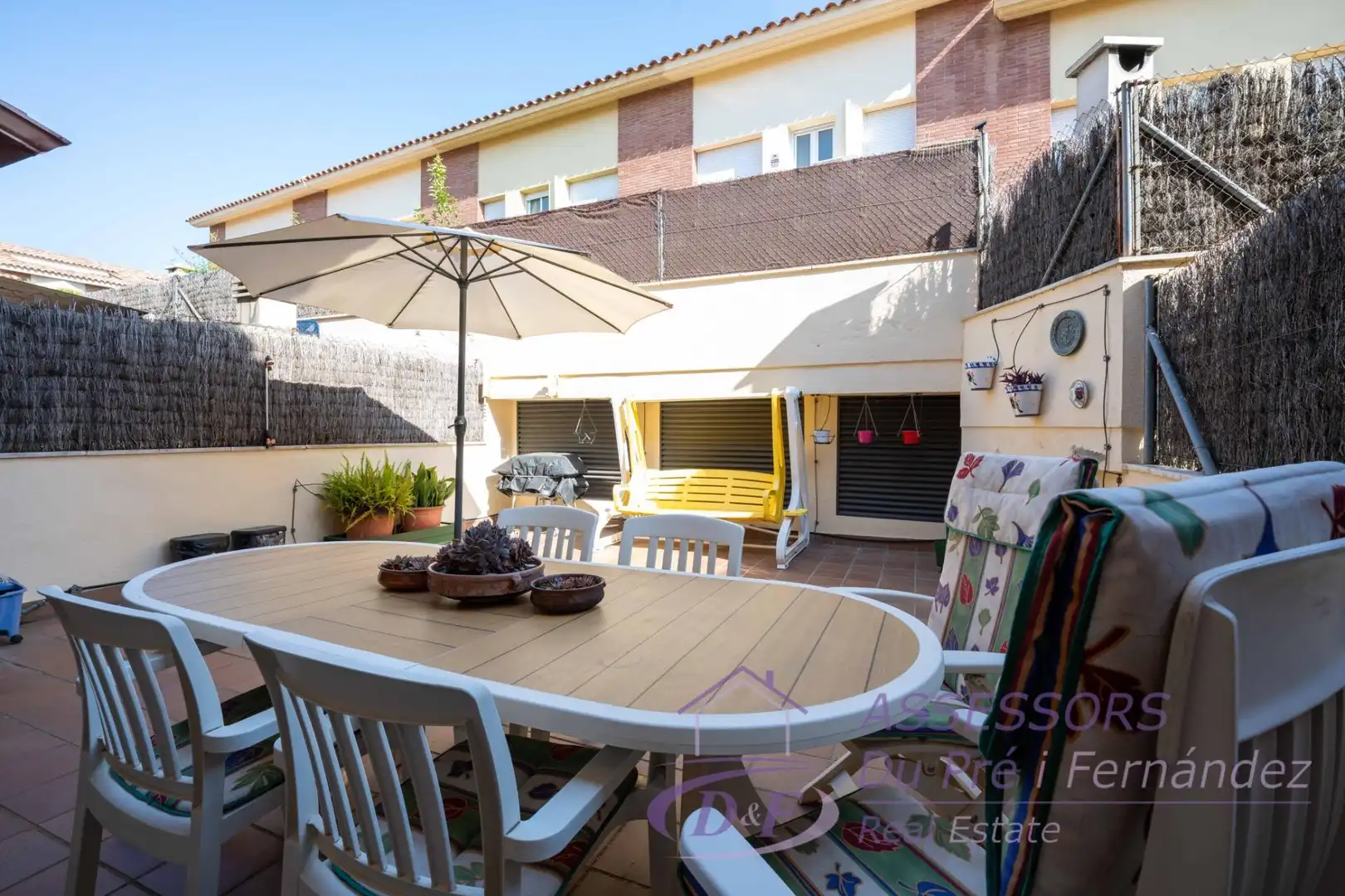 Terrassa de Casa adosada en venda en Premià de Dalt amb Aire condicionat, Calefacció i Jardí privat