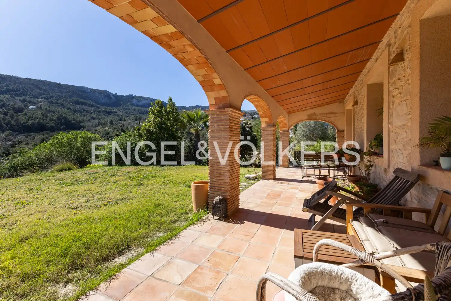 Vista exterior de Casa o chalet en venta en La Vall de Laguar con Calefacción, Jardín privado y Terraza