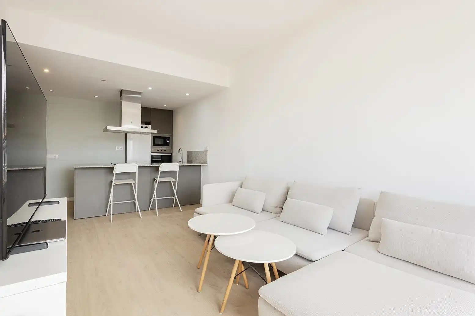 Living room of Flat for sale in Barcelona  with Heating and Balcony