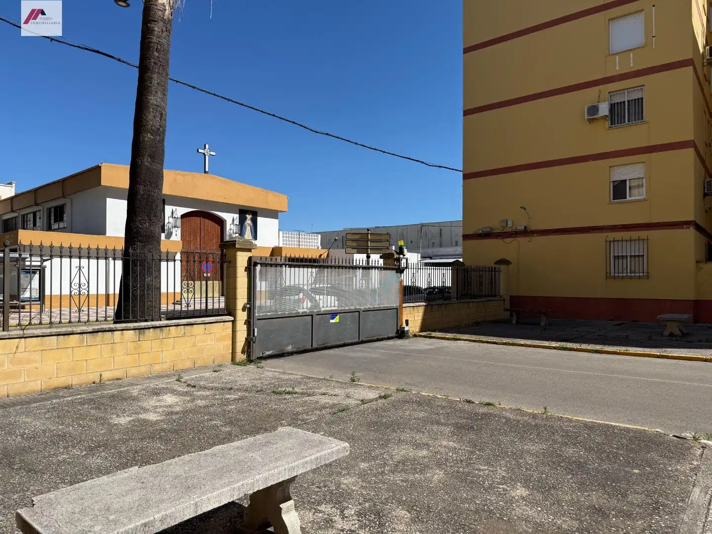 Vista exterior de Pis en venda en El Puerto de Santa María amb Aire condicionat, Terrassa i Moblat