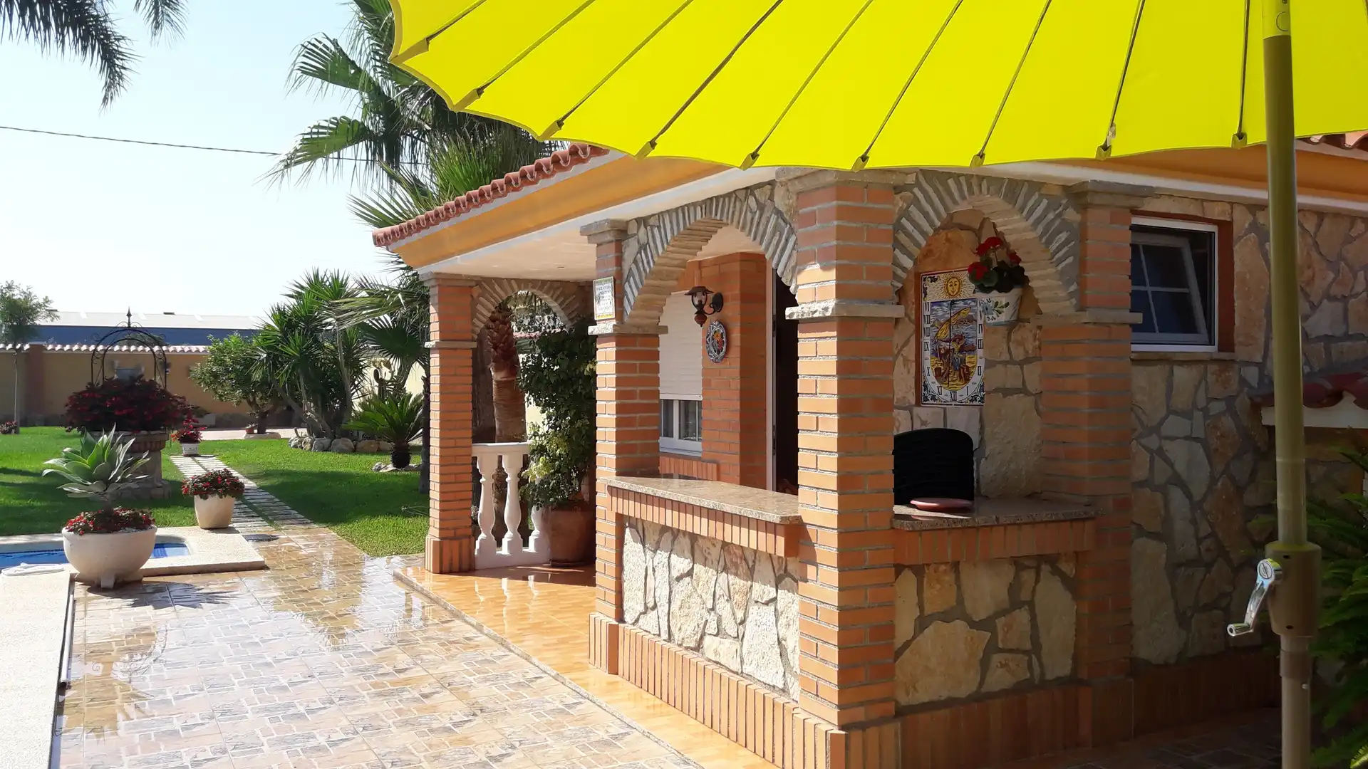 Jardín de Casa o chalet en venta en Benicarló con Jardín privado, Piscina y Amueblado