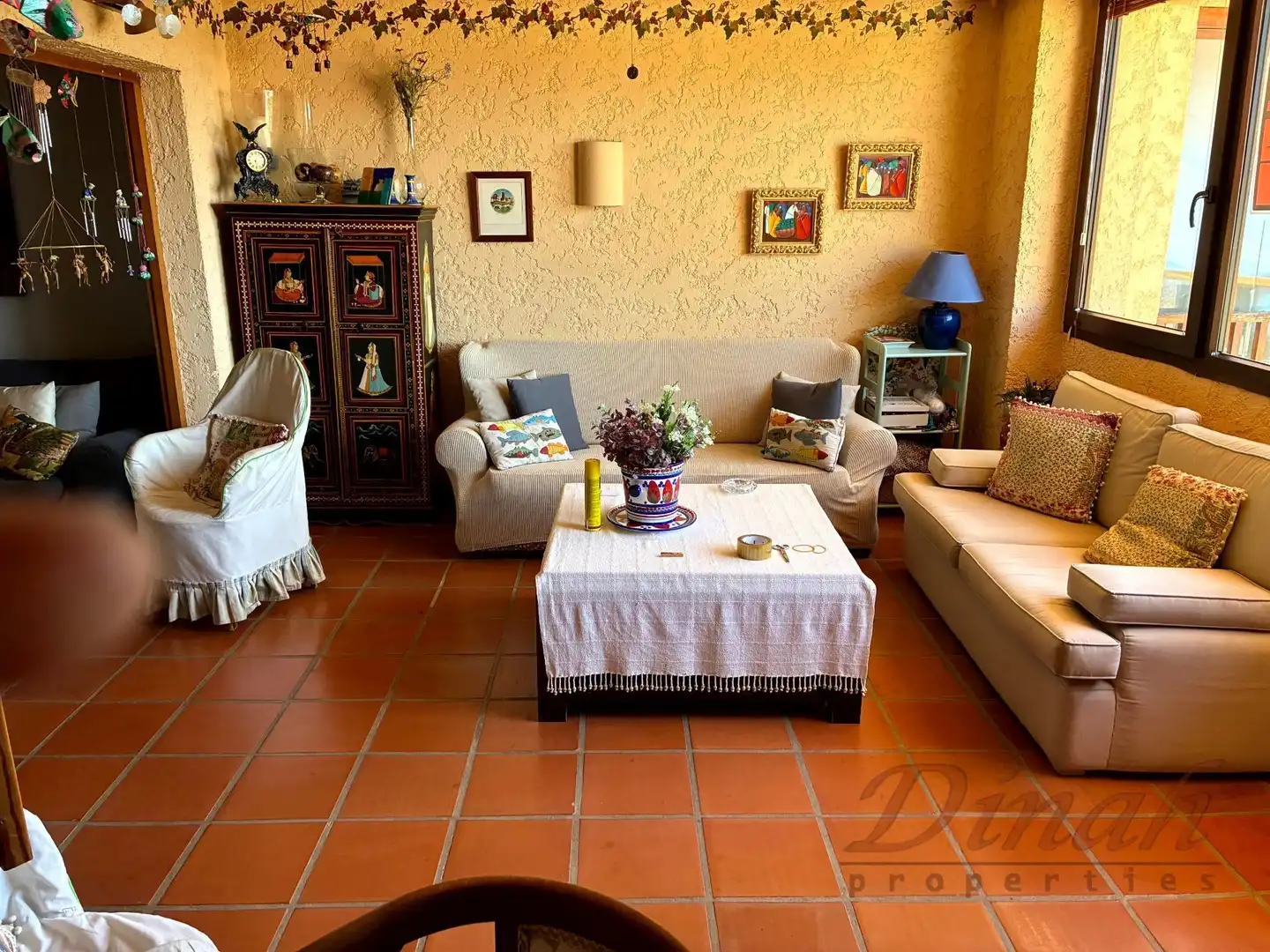 Sala de estar de Ático en venta en Altea con Aire acondicionado, Calefacción y Trastero