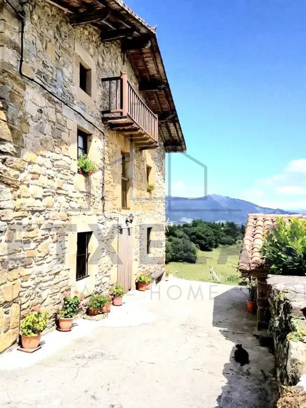 Vista exterior de Finca rústica en venta en Mallabia con Calefacción, Jardín privado y Amueblado