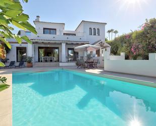 Garden of House or chalet to rent in Marbella  with Air Conditioner, Terrace and Swimming Pool