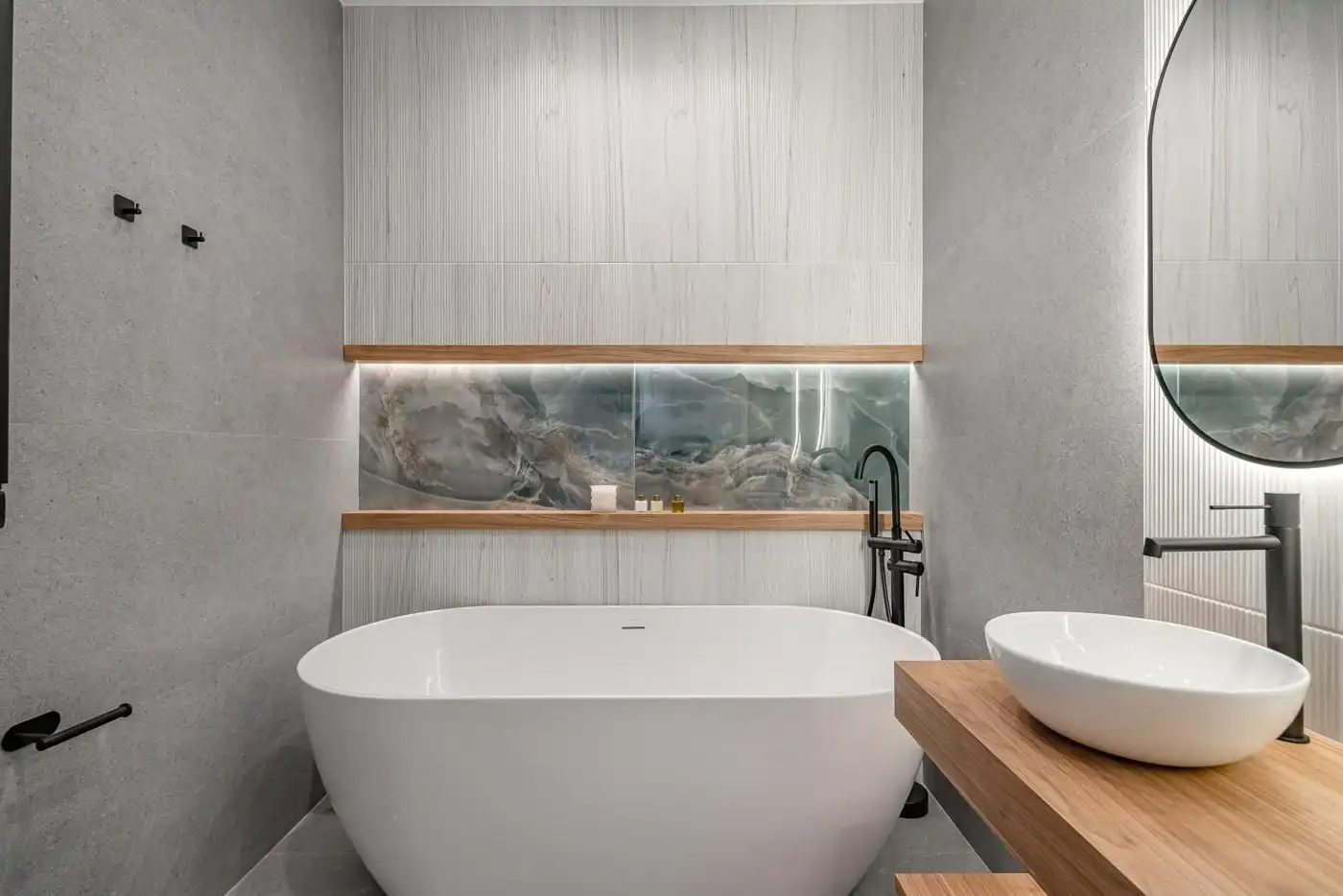 Badezimmer von Wohnung zum Verkauf in Madrid mit Klimaanlage und Heizung
