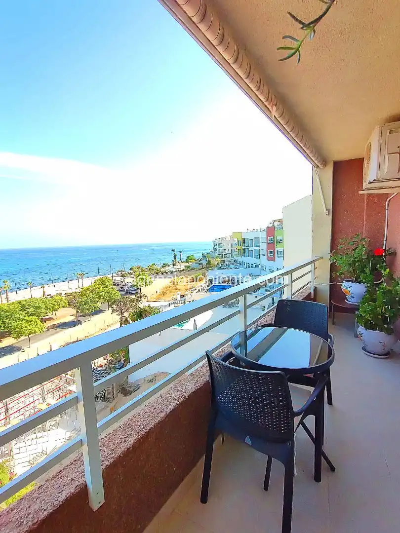 Terrasse von Wohnung zur Miete in Villajoyosa / La Vila Joiosa mit Klimaanlage, Heizung und Terrasse