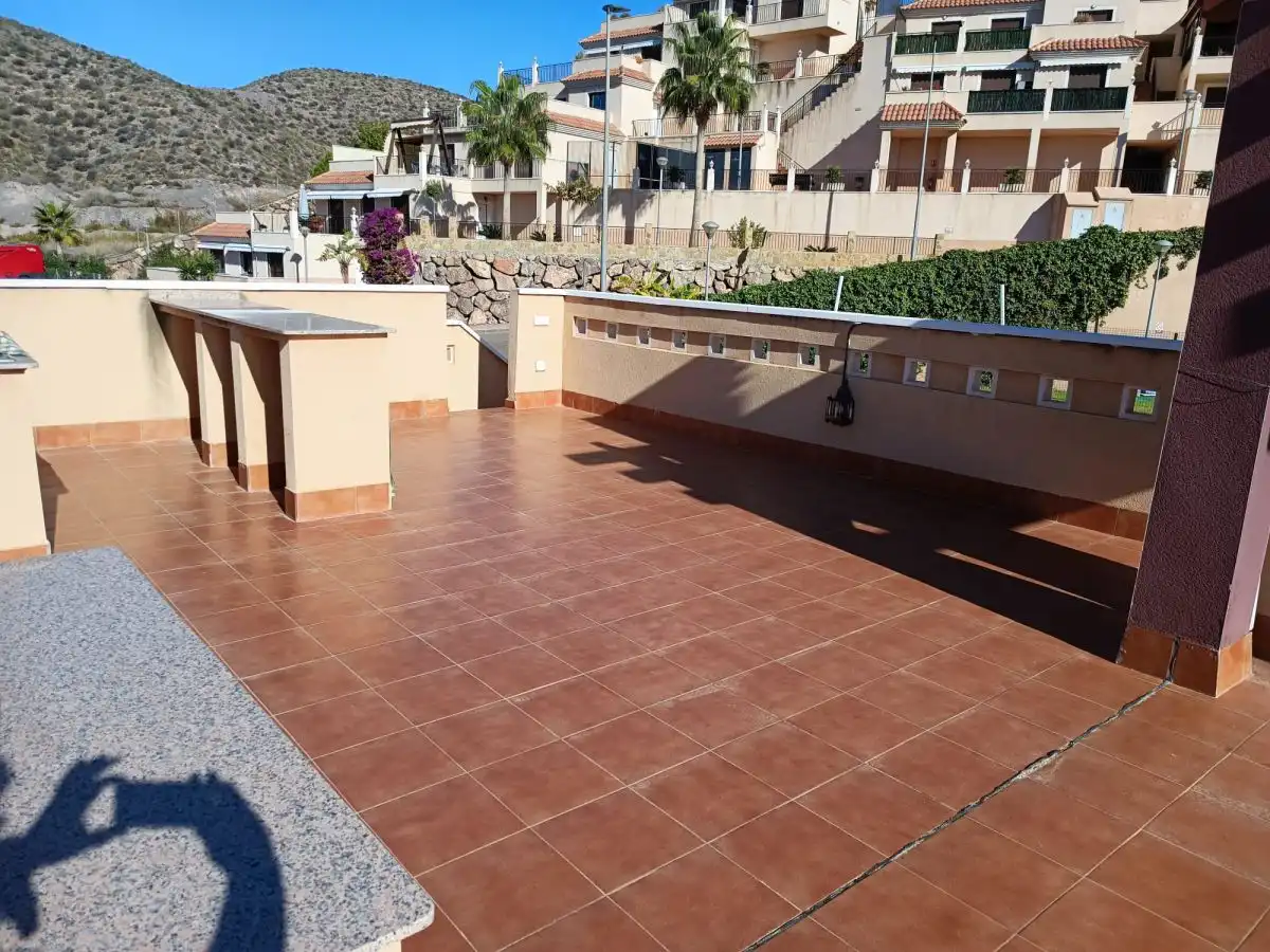 Terrasse von Wohnungen zum Verkauf in Águilas mit Klimaanlage, Terrasse und Möbliert