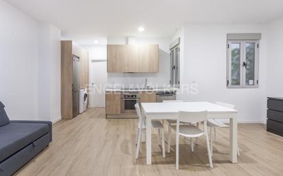 Kitchen of Flat for sale in  Madrid Capital  with Air Conditioner