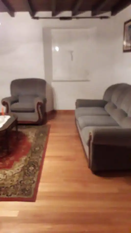 Sala d'estar de Casa o xalet en venda en Mondoñedo amb Jardí privat i Moblat