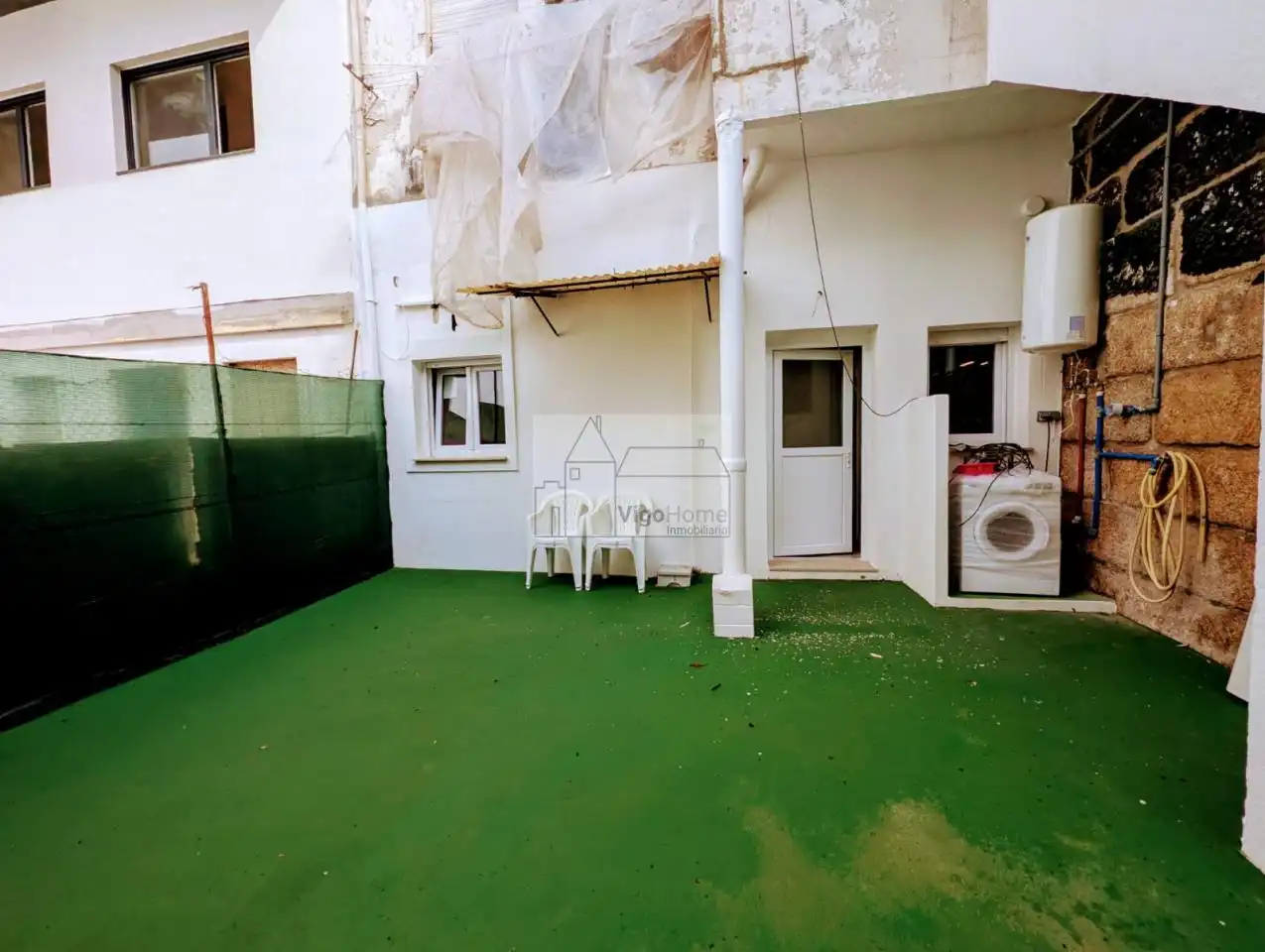 Balcony of Flat for rent in Vigo   with Heating, Terrace and Storage room