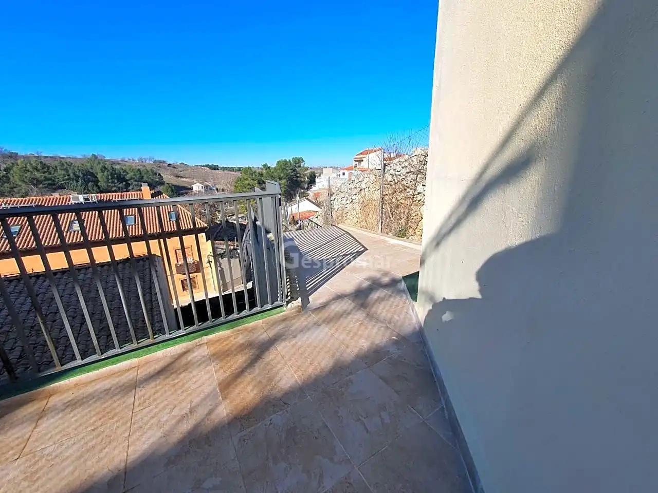Terrassa de Casa adosada en venda en Belmonte de Tajo amb Calefacció, Jardí privat i Terrassa