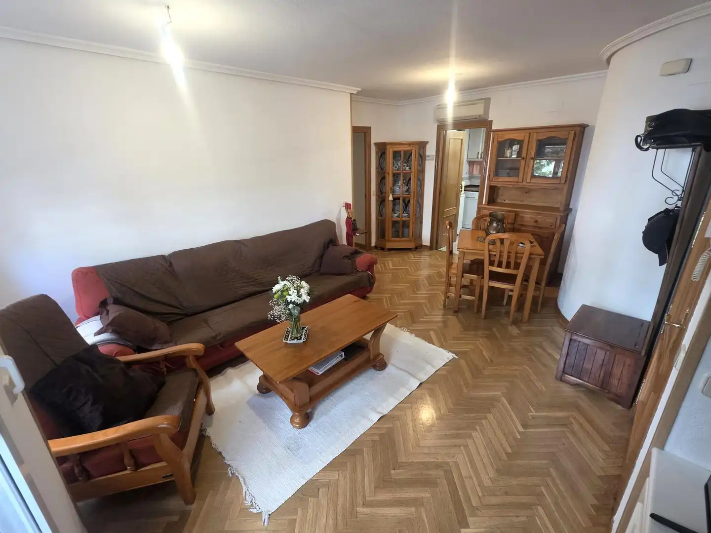 Sala de estar de Piso en venta en Valdemoro con Aire acondicionado, Calefacción y Parquet