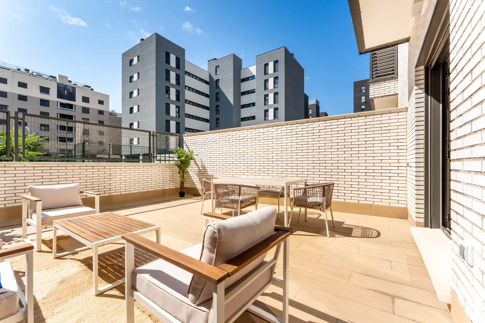 Terrace of Flat for rent in Madrid  with Air Conditioner, Heating and Terrace