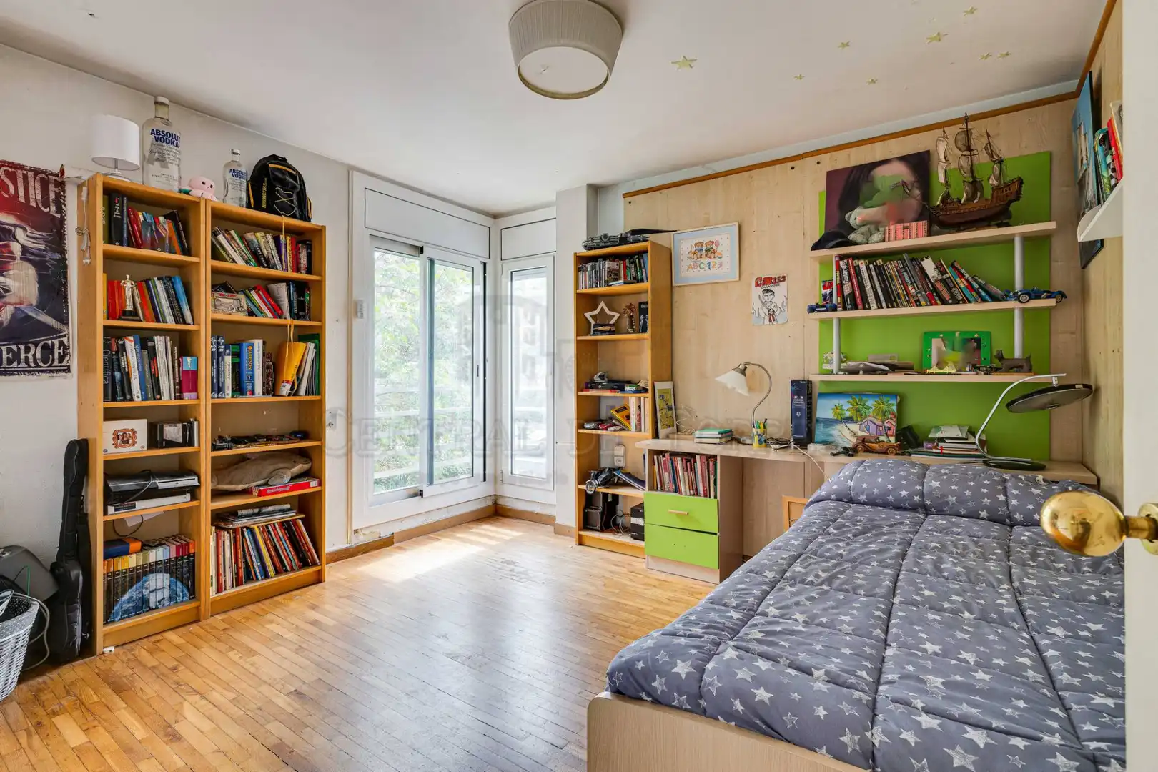 Habitación de Casa o chalet en venta en Sant Cugat del Vallès con Calefacción, Jardín privado y Parquet