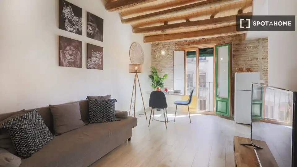 Flat with terrace to rent in Ciutat Vella, imagen 3