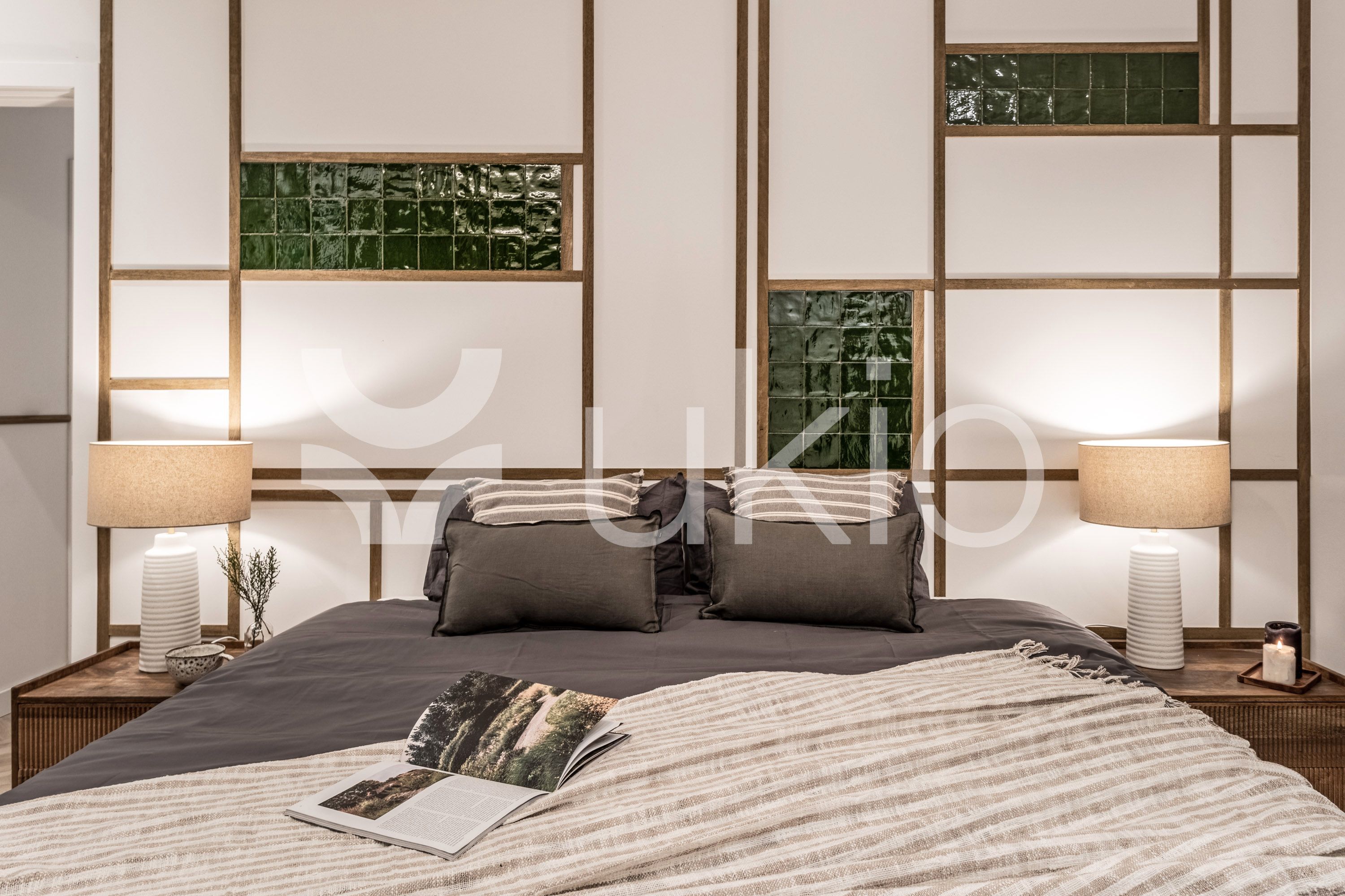 Dormitori de Apartament de lloguer en  Madrid Capital amb Aire condicionat, Calefacció i Moblat