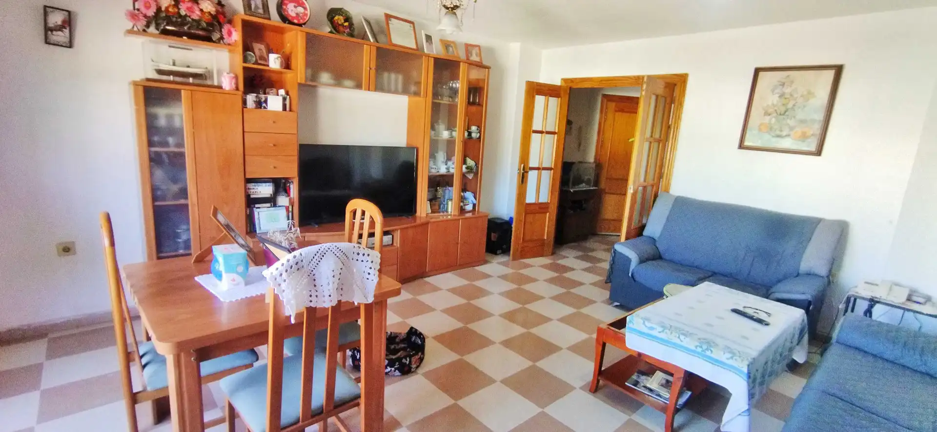 Wohnzimmer von Wohnung zum Verkauf in Estepona mit Terrasse, Möbliert und Balkon