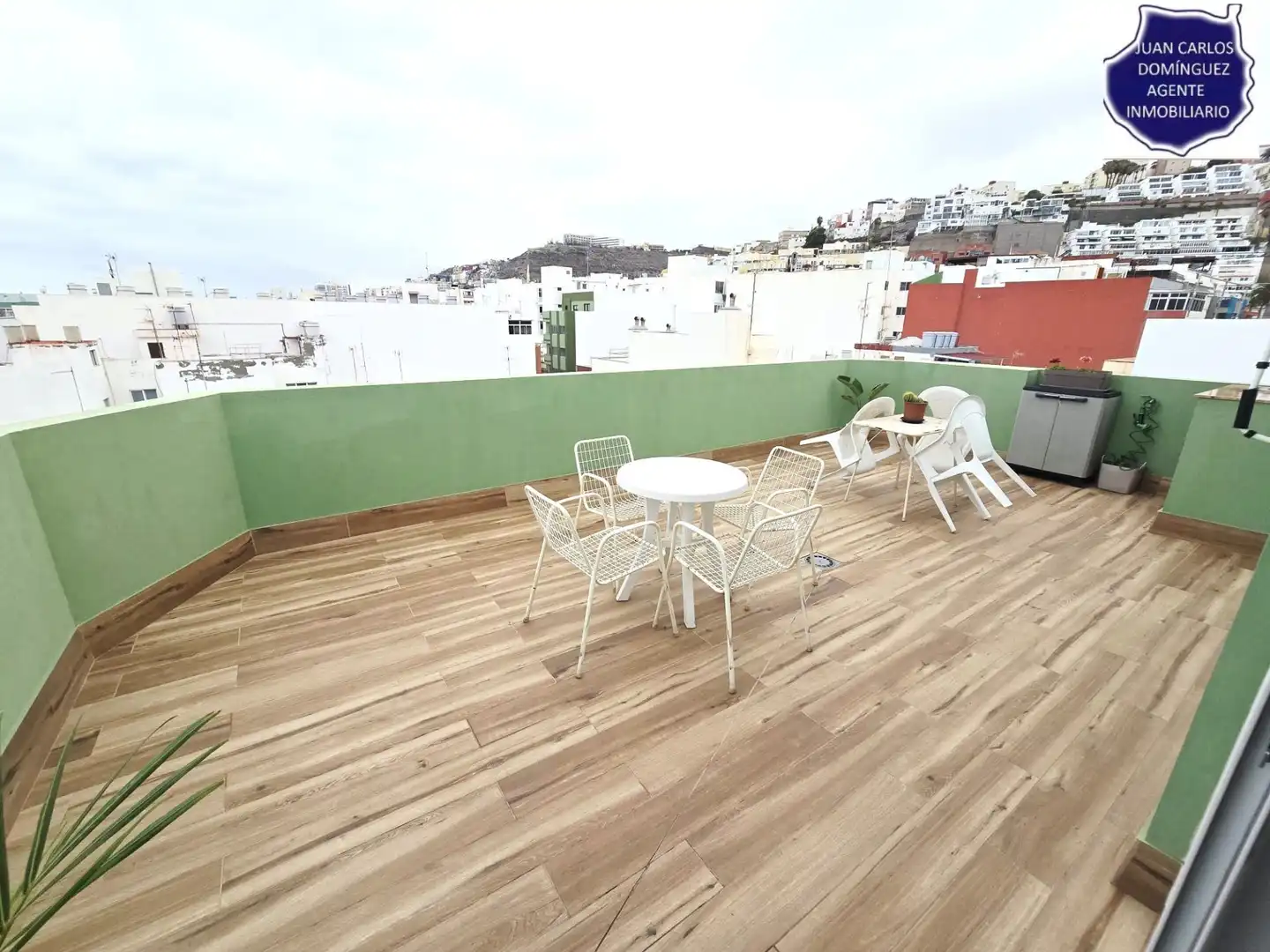 Terraza de Apartamento de alquiler en Las Palmas de Gran Canaria con Terraza y Amueblado