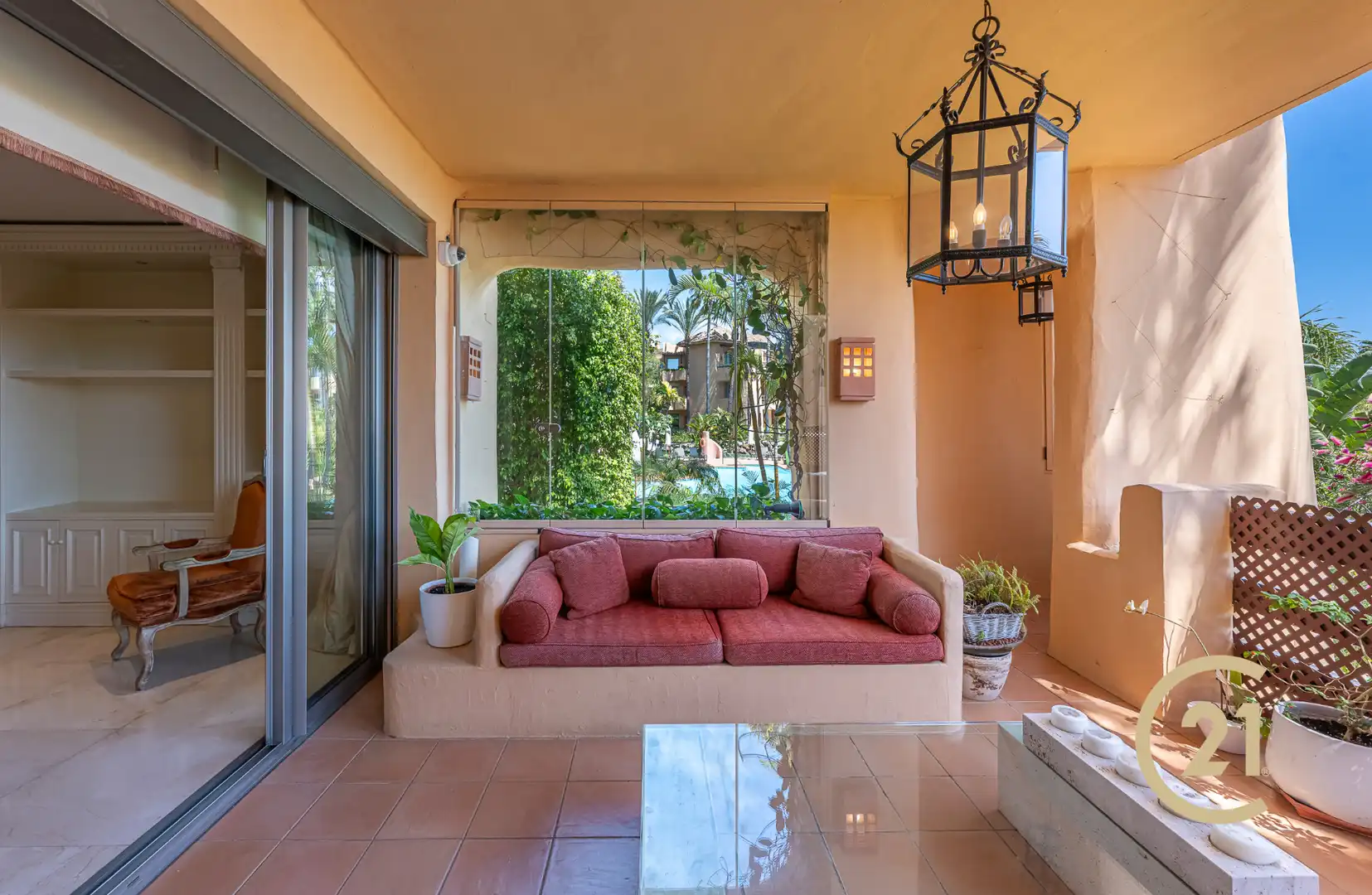 Terraza de Apartamento en venta en Marbella con Aire acondicionado, Terraza y Trastero