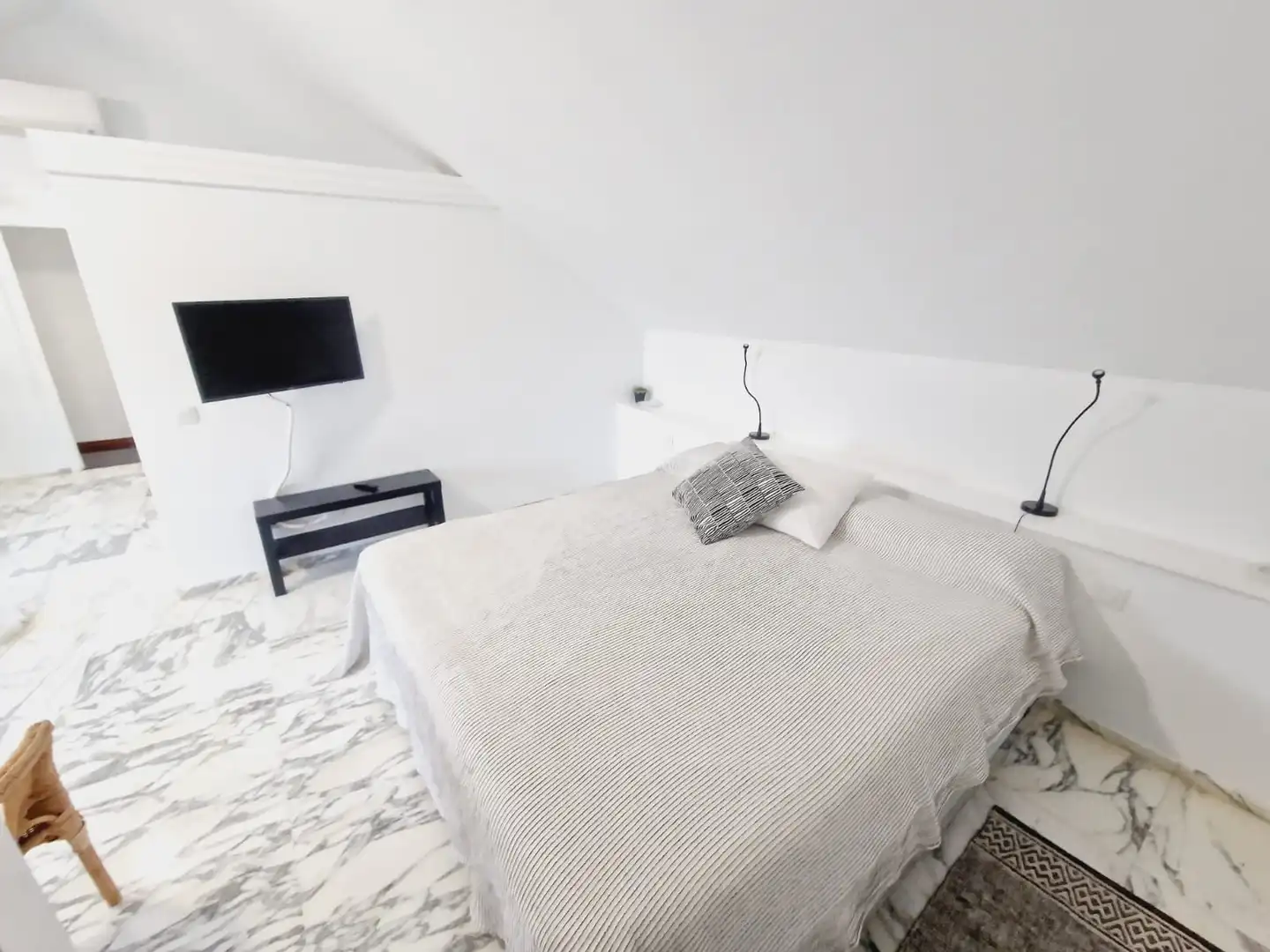 Schlafzimmer von Haus oder Chalet zur Miete in San Bartolomé de Tirajana mit Klimaanlage, Terrasse und Abstellraum