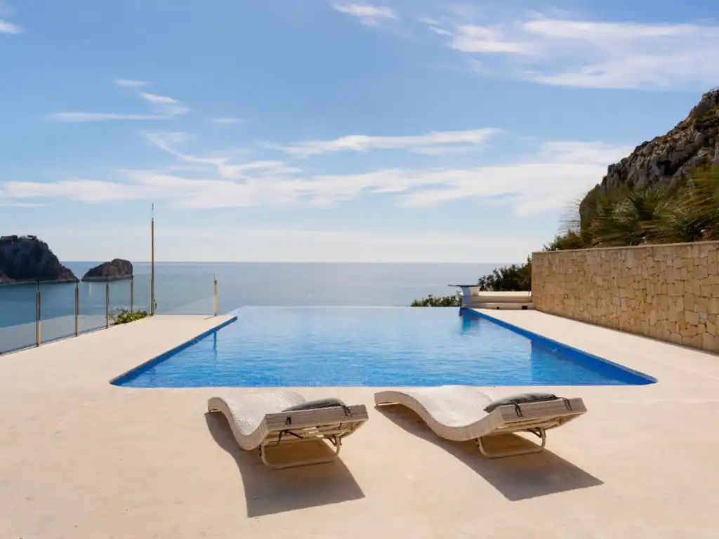 Piscina de Casa o xalet en venda en Jávea / Xàbia amb Aire condicionat, Jardí privat i Terrassa