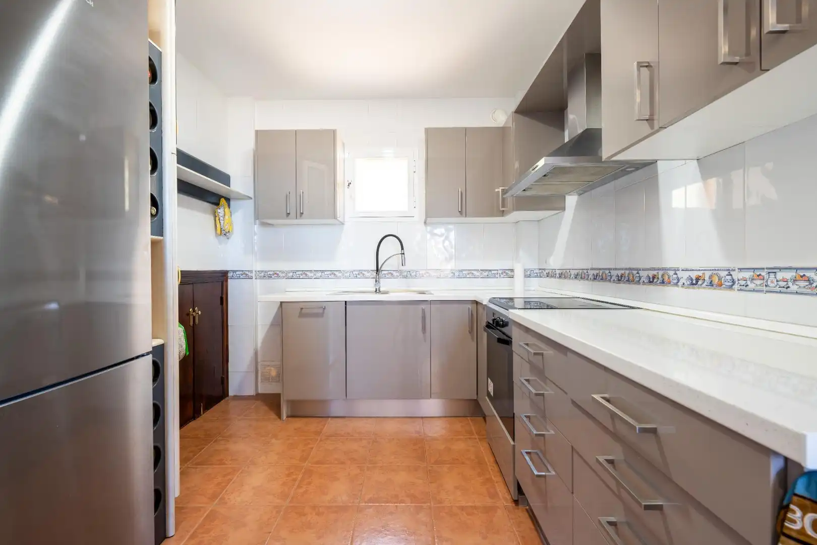 Cocina de Dúplex en venta en Vícar con Aire acondicionado, Calefacción y Jardín privado