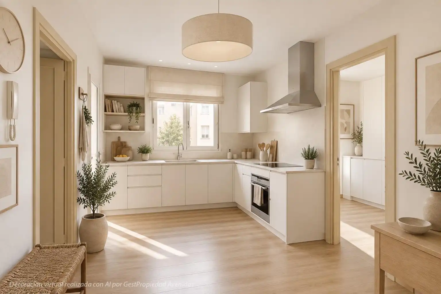Kitchen of Flat for sale in  Palma de Mallorca  with Air Conditioner, Private garden and Terrace