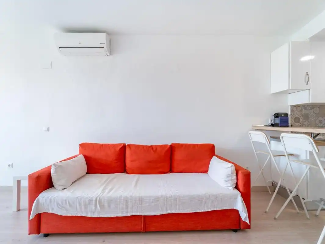 Sala de estar de Estudio en venta en Torremolinos con Aire acondicionado, Calefacción y Piscina